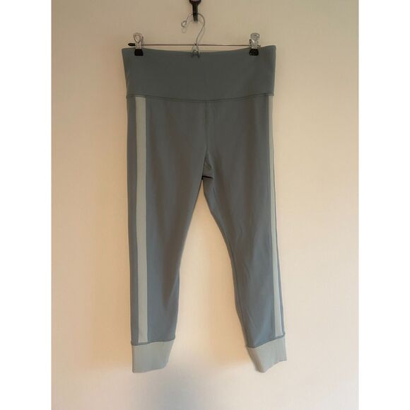 Athleta Elation Rib 7/8 Tight Legging in Seafoam Blue Green SIZE LARGE - Picture 4 of 8